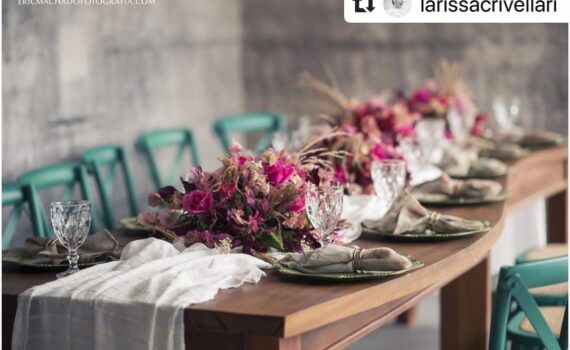 Olha elaaaaaa aí de novo, minha gente! Mais uma decor linda com a nossa mesa Ond…