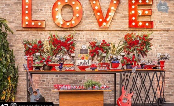 Festa infantil linda demais, com um tema super inusitado! Foi mara, foi incrível…