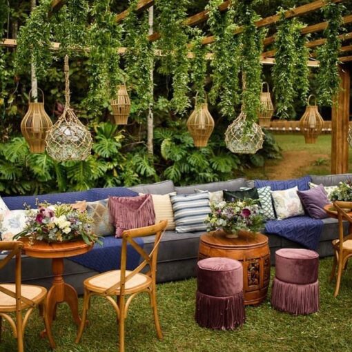 #tbt com aquele lounge, cheio de detalhes e leveza! E no @bosqueeventos fica ain…