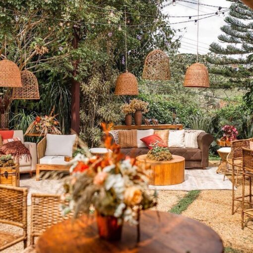 As vantagens de se escolher um local  que já tem a cenografia perfeita…- menor…